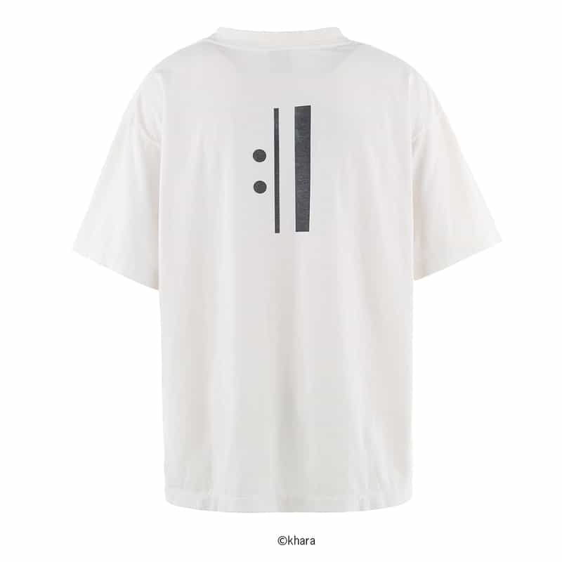 SAINT MXXXXXX SAINT MXXXXXX＜セント マイケル＞ヴィンテージ加工プリントTシャツ WHITE