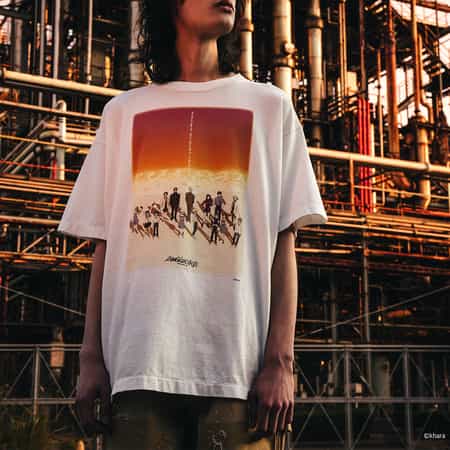 ヴィンテージ加工プリントTシャツ（2230289）｜SAINT MXXXXXX