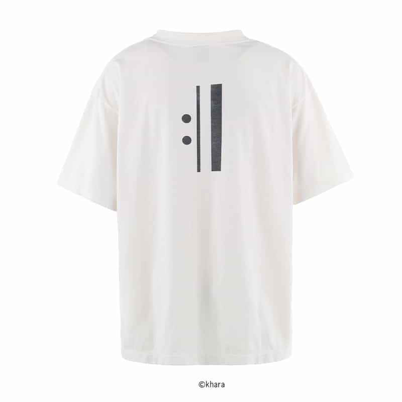SAINT MXXXXXX SAINT MXXXXXX＜セント マイケル＞ヴィンテージ加工プリントTシャツ WHITE