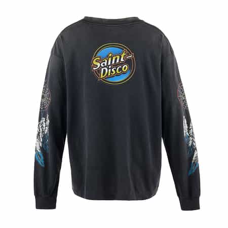 ヴィンテージ加工プリントロングスリーブTシャツ(2230301 ヴィンテージ加工プリントロングスリーブTシャツ(2230301