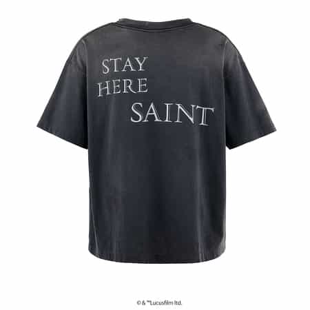 ヴィンテージ加工プリントTシャツ（2230315）｜SAINT MXXXXXX