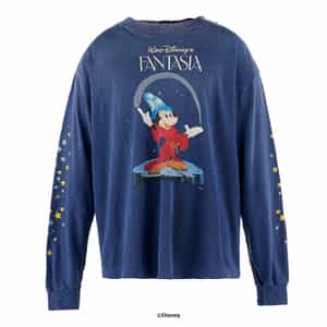 春新作の ヴィンテージ加工プリントロングスリーブTシャツ（2230318 トップス