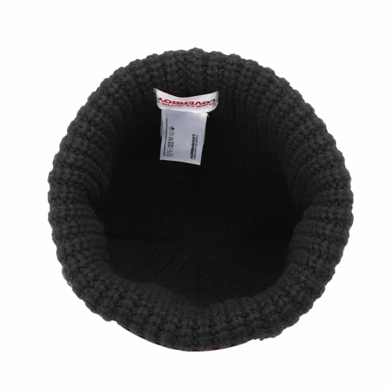 CHARLES JEFFREY LOVERBOY CHARLES JEFFREY LOVERBOY＜チャールズ ジェフリー ラバーボーイ＞耳付きニットキャップ "CHUNKY EARS" BLACK