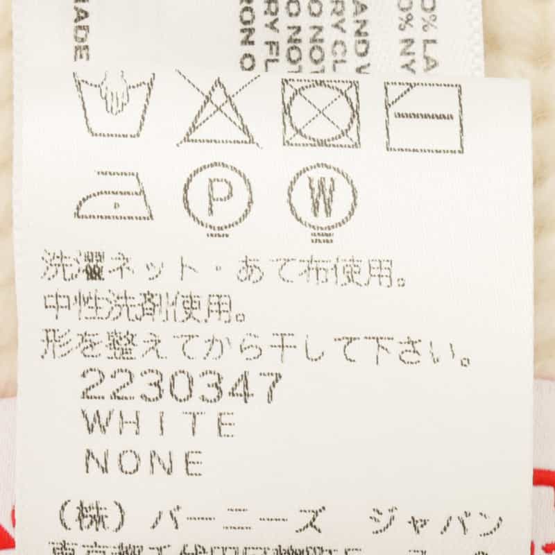 CHARLES JEFFREY LOVERBOY CHARLES JEFFREY LOVERBOY＜チャールズ ジェフリー ラバーボーイ＞耳付きニットキャップ "CHUNKY EARS" WHITE