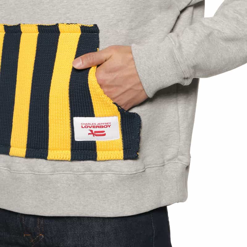 CHARLES JEFFREY LOVERBOY CHARLES JEFFREY LOVERBOY＜チャールズ ジェフリー ラバーボーイ＞スウェットフーディ GRAY