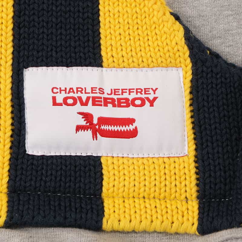 CHARLES JEFFREY LOVERBOY CHARLES JEFFREY LOVERBOY＜チャールズ ジェフリー ラバーボーイ＞スウェットフーディ GRAY