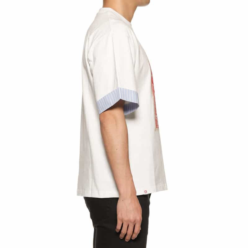 CHARLES JEFFREY LOVERBOY プリントTシャツ WHITE