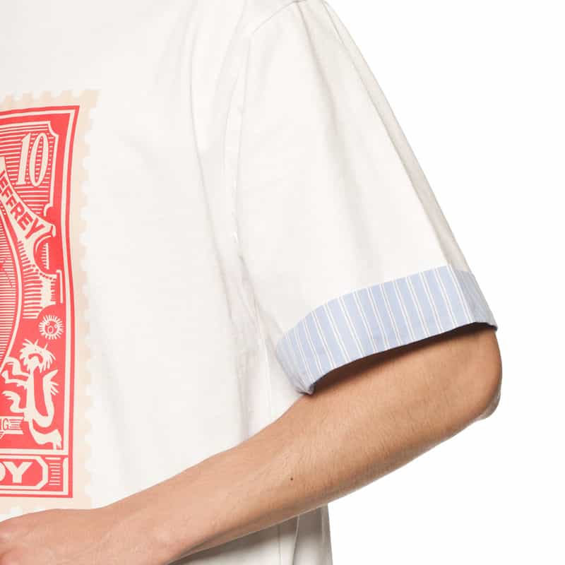 CHARLES JEFFREY LOVERBOY プリントTシャツ WHITE