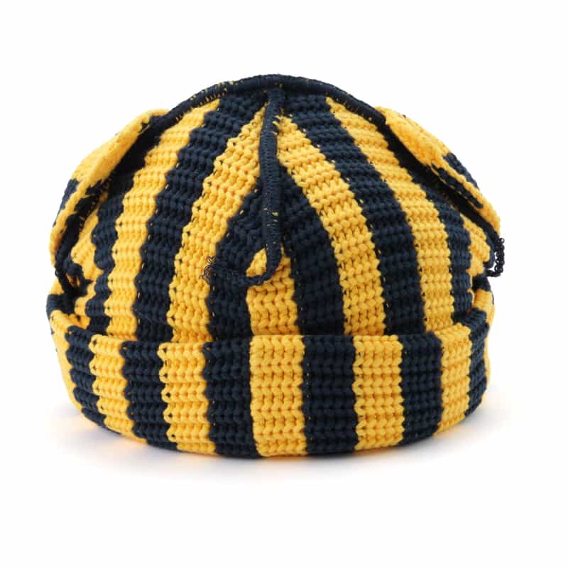 CHARLES JEFFREY LOVERBOY CHARLES JEFFREY LOVERBOY＜チャールズ ジェフリー ラバーボーイ＞耳付きニットキャップ "CHUNKY EARS" YELLOW