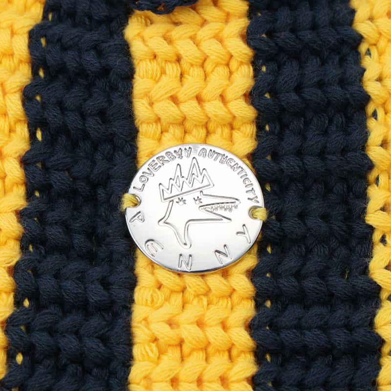 CHARLES JEFFREY LOVERBOY CHARLES JEFFREY LOVERBOY＜チャールズ ジェフリー ラバーボーイ＞耳付きニットキャップ "CHUNKY EARS" YELLOW