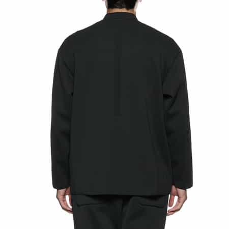 ダブルブレステッド ノーカラーニットジャケット（2230371