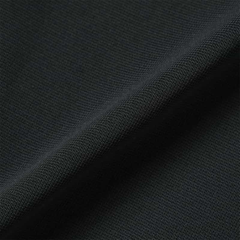 CFCL ダブルブレステッド ノーカラーニットジャケット BLACK