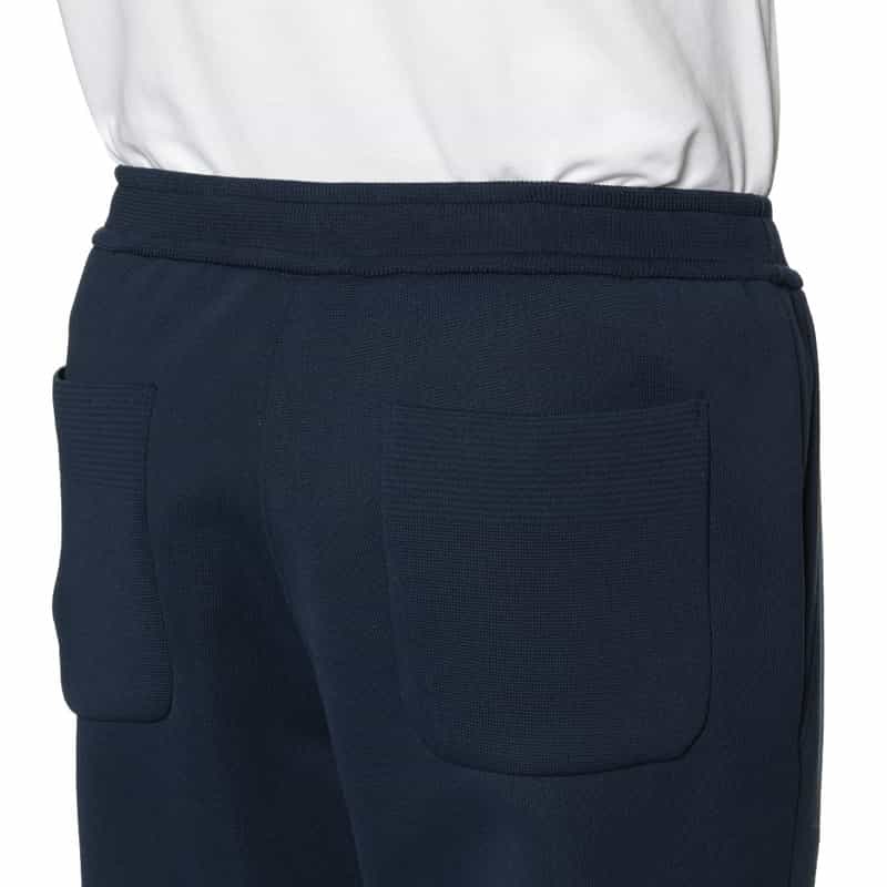 CFCL CFCL＜シーエフシーエル＞ドローストリング テーパード ニットパンツ NAVY