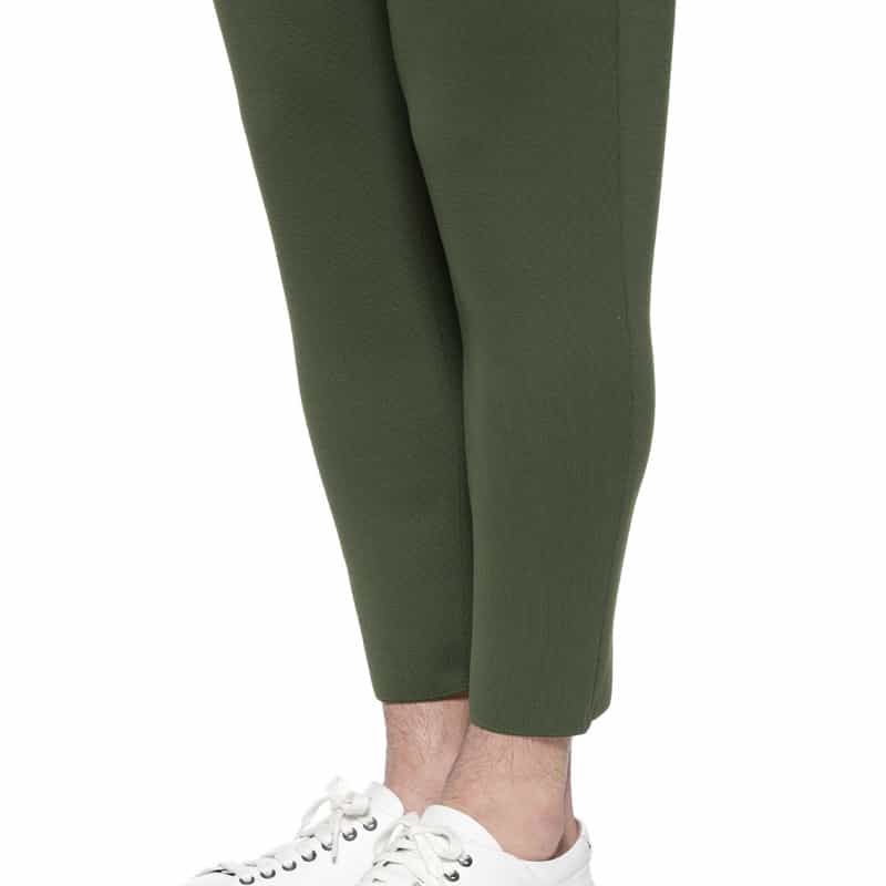 CFCL バーニーズ ニューヨーク限定テーパードニットパンツ OLIVE