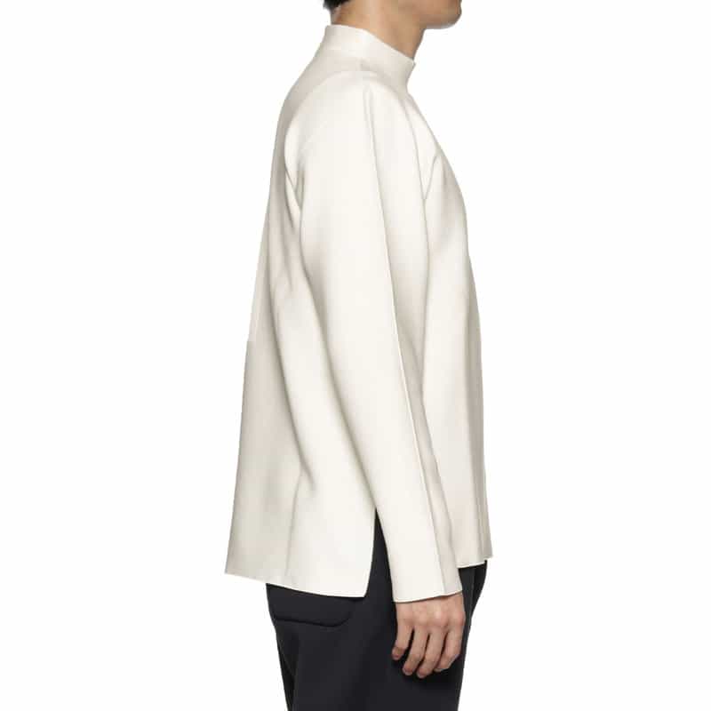 CFCL CFCL＜シーエフシーエル＞モックネック  ロングスリーブカットソー WHITE