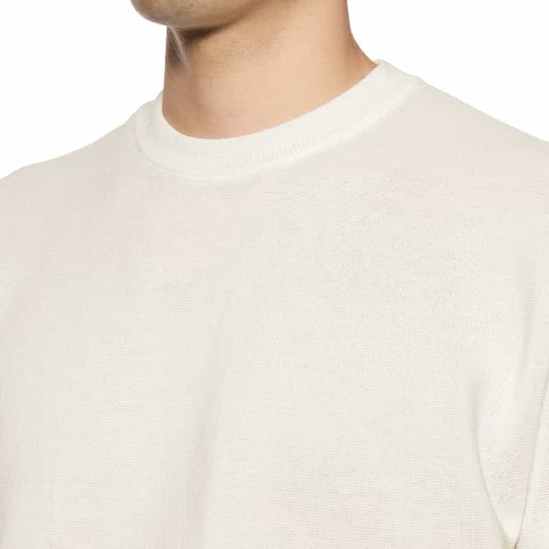 CFCL CFCL＜シーエフシーエル＞ハイゲージニットTシャツ WHITE