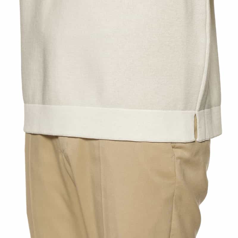 CFCL CFCL＜シーエフシーエル＞ハイゲージニットTシャツ WHITE