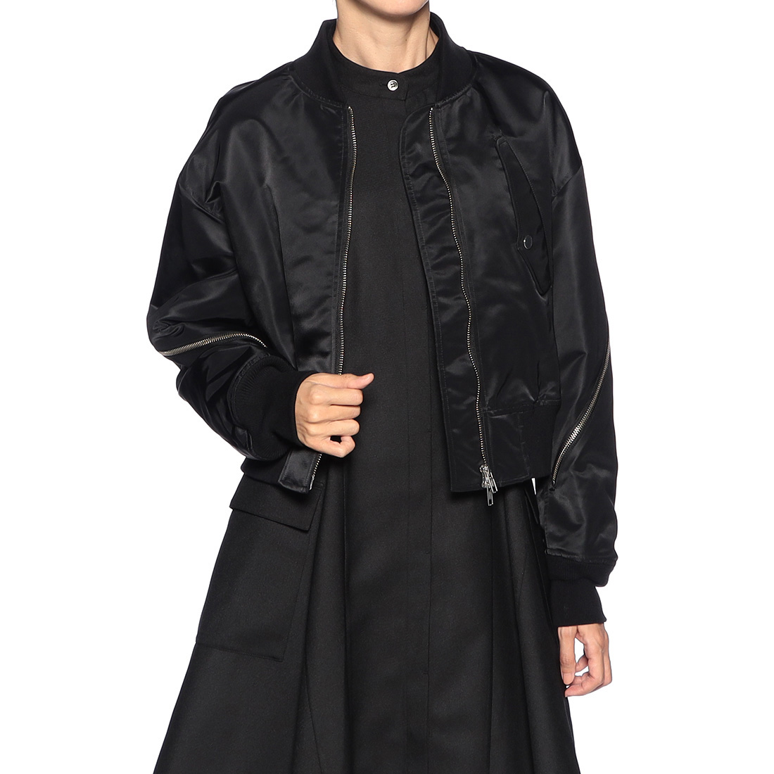 MA-1風ショートブルゾン