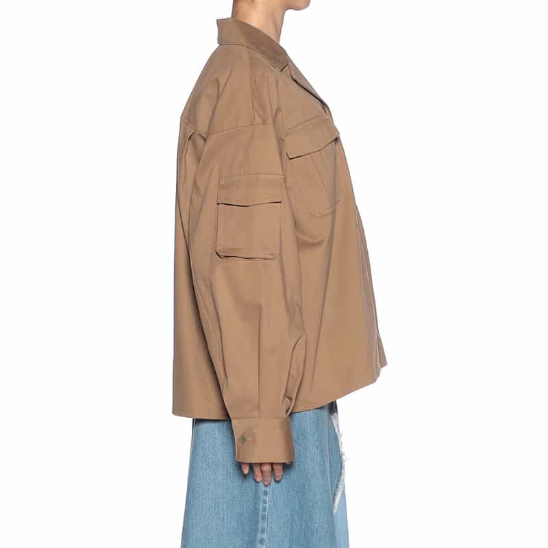 BARNEYS NEW YORK オーバーシャツ BEIGE