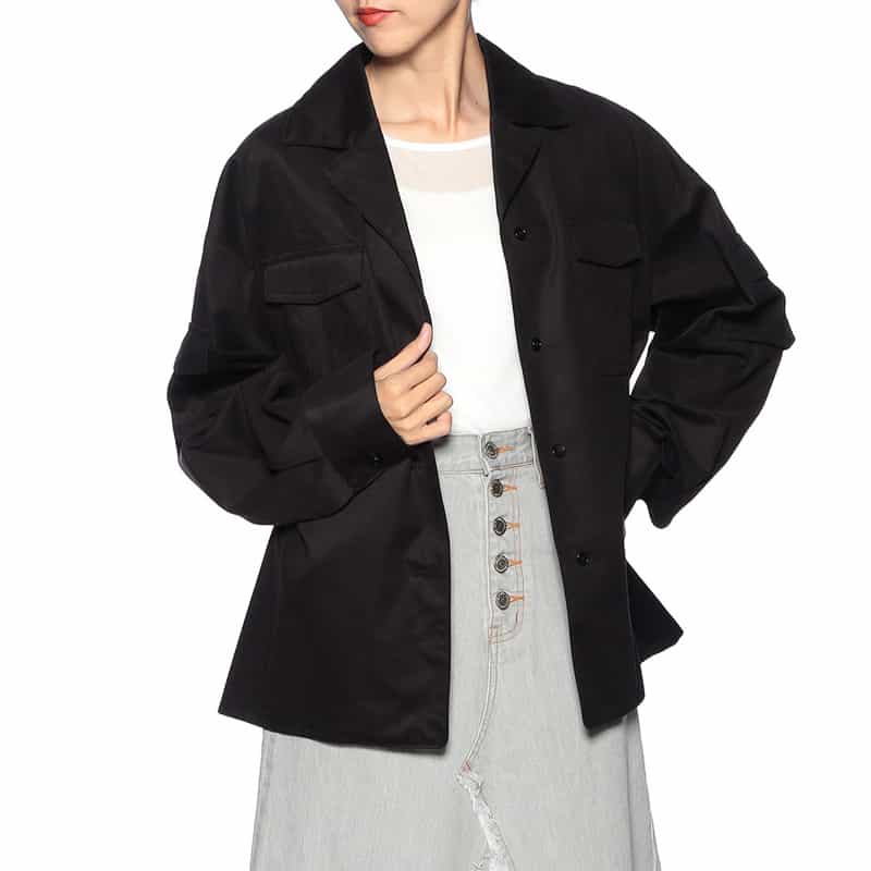 BARNEYS NEW YORK オーバーシャツ BLACK