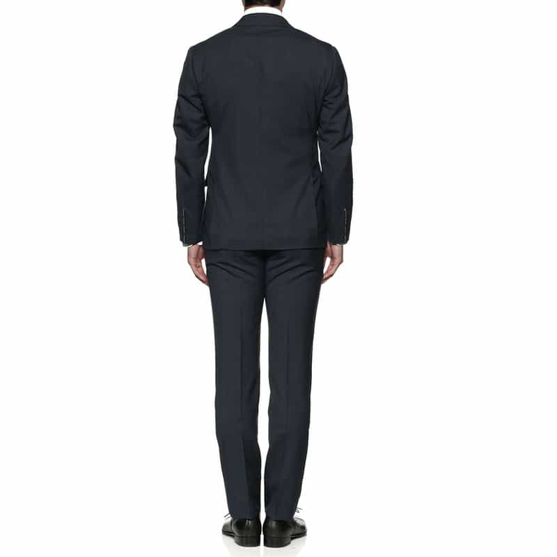 BARNEYS NEW YORK グレンチェック柄スーツ "MANHATTAN" NAVY