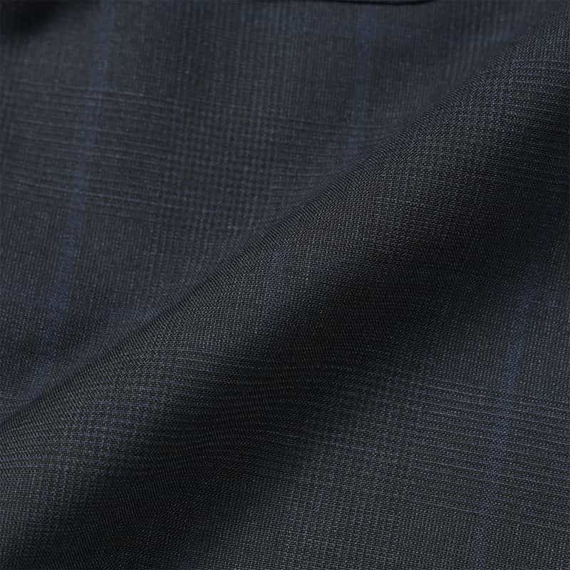 BARNEYS NEW YORK グレンチェック柄スーツ "MANHATTAN" NAVY