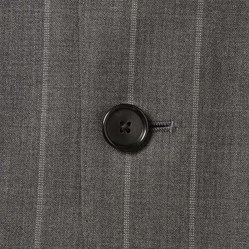 BARNEYS NEW YORK ストライプ柄スーツ "MADISON" GRAY