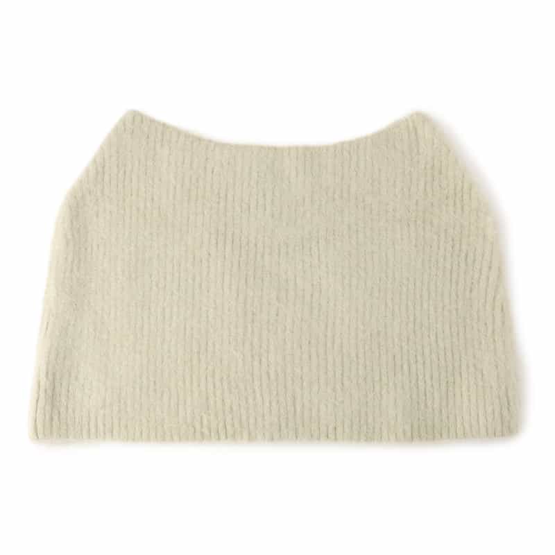 BARNEYS NEW YORK 2WAYシャギー ニットケープ LT GREEN