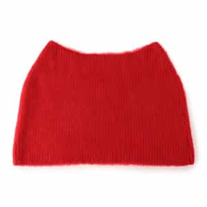 2WAYシャギー ニットケープ