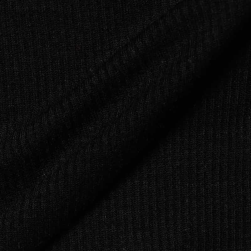 BARNEYS NEW YORK タートルネック ロングスリーブ シアーニットプルオーバー BLACK