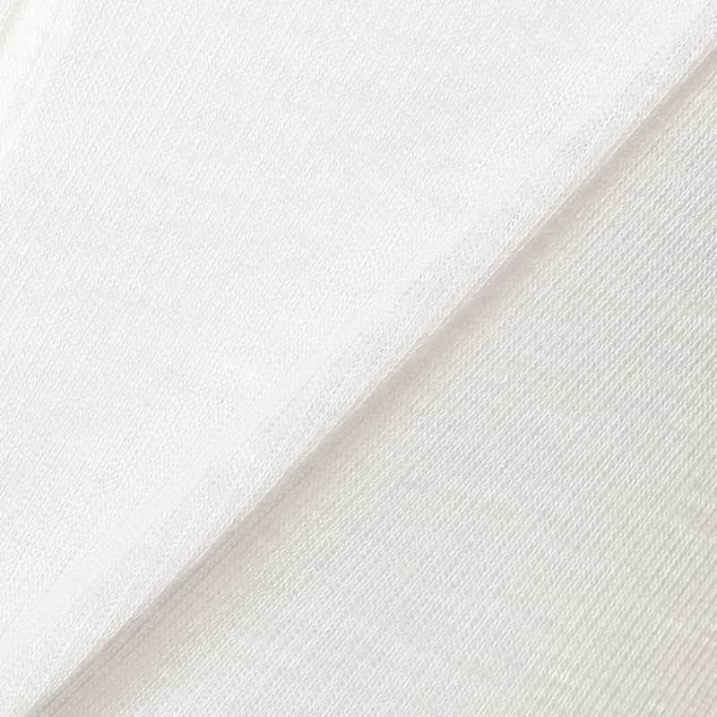 BARNEYS NEW YORK 襟付きシアーニット カーディガン WHITE