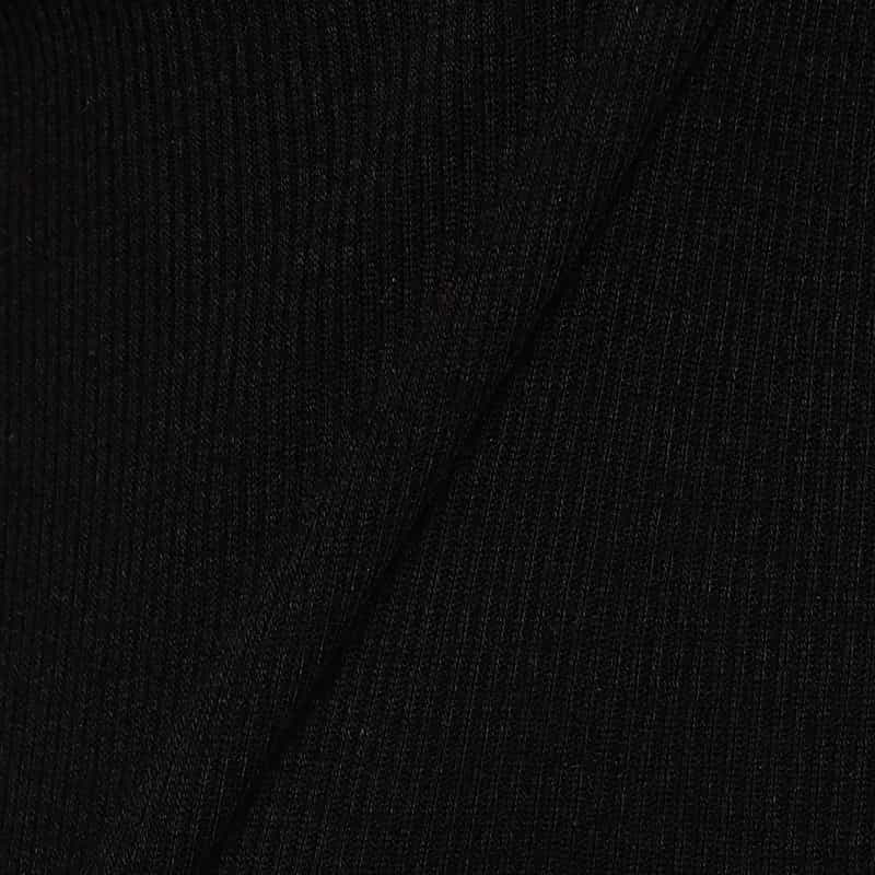 BARNEYS NEW YORK 襟付きシアーニット カーディガン BLACK