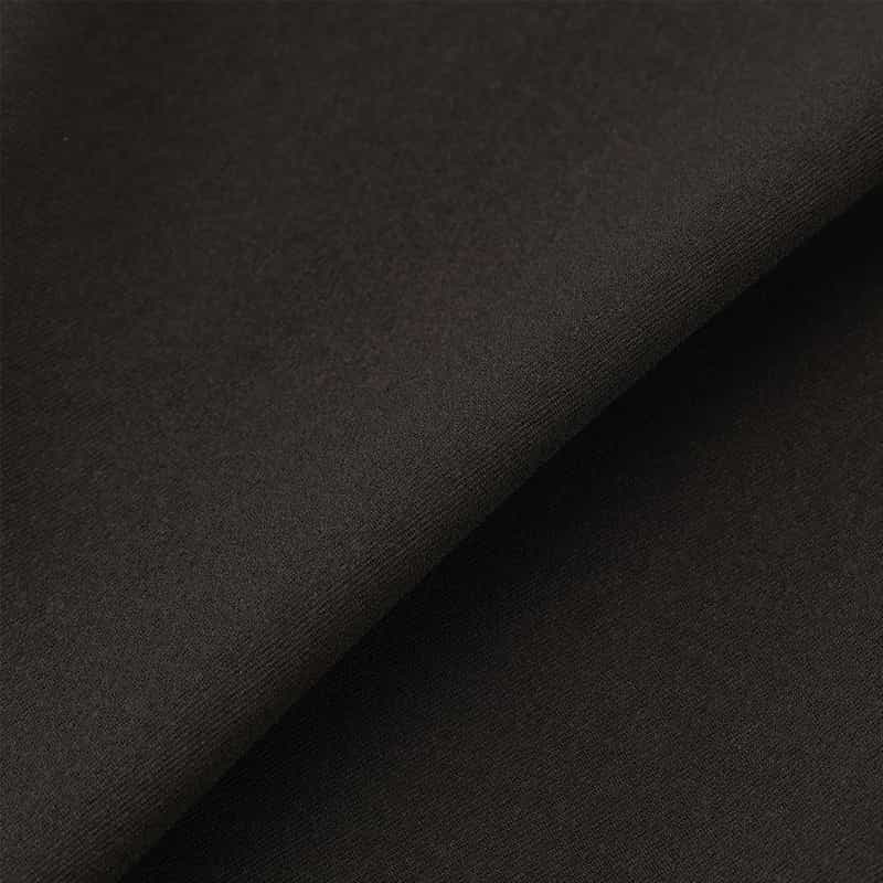 BARNEYS NEW YORK ウォッシャブル ドローストリングワイドパンツ BLACK