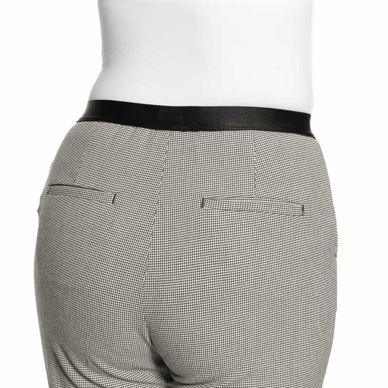 BARNEYS NEW YORK ウォッシャブル 裏起毛バックウエストゴムパンツ NONE