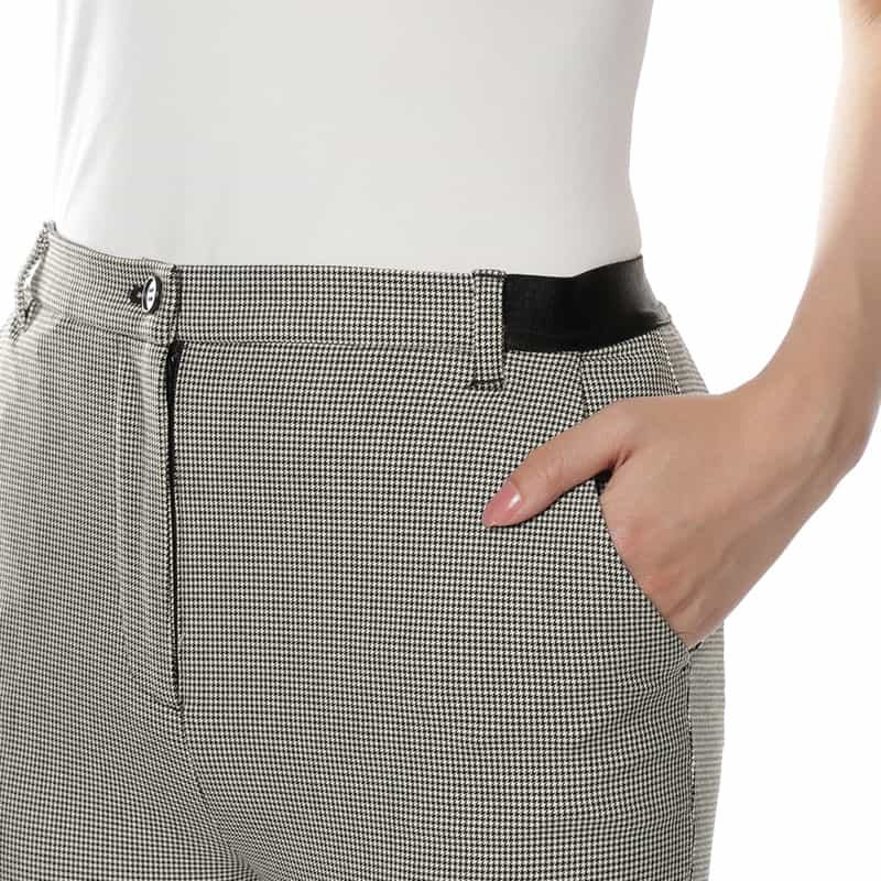 BARNEYS NEW YORK ウォッシャブル 裏起毛バックウエストゴムパンツ NONE