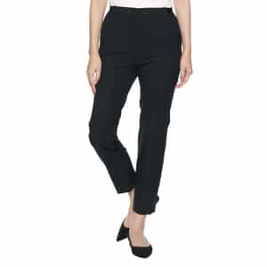 ウォッシャブル 裏起毛バックウエストゴムパンツ