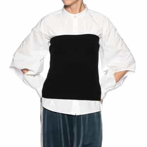 リブニット ベアトップ