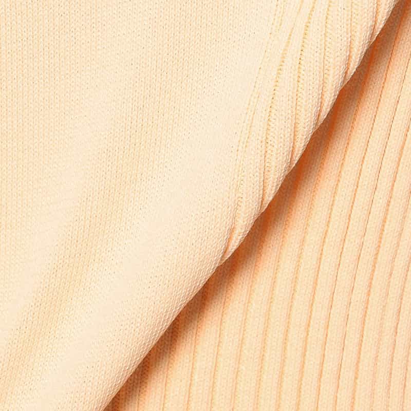 BARNEYS NEW YORK ポロニット ドレス LT YELLOW