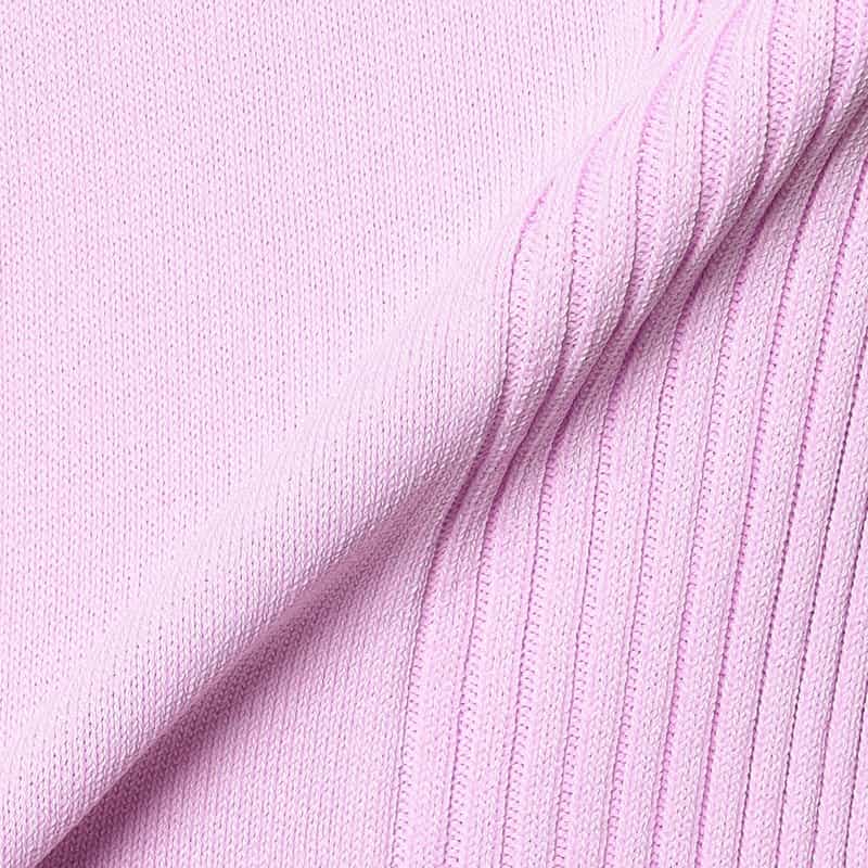 BARNEYS NEW YORK ポロニット ドレス PURPLE