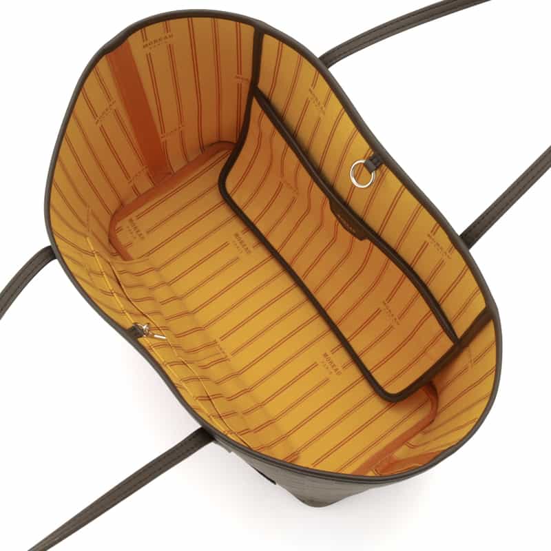 MOREAU PARIS "MONACO M"トートバッグ DARK BROWN