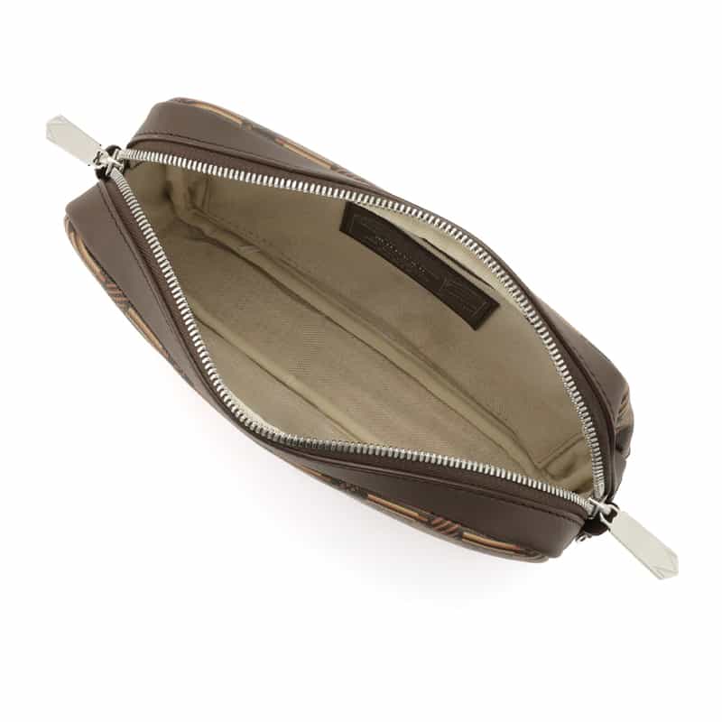 MOREAU PARIS バーニーズ　ニューヨーク限定"SAVOIE"クロスボディバッグ DARK BROWN