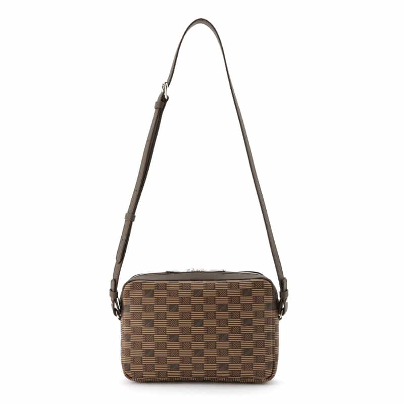 MOREAU PARIS バーニーズ　ニューヨーク限定"SAVOIE"クロスボディバッグ DARK BROWN