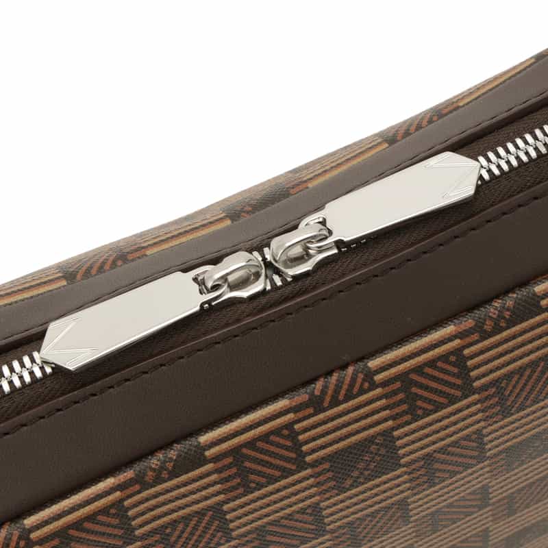 MOREAU PARIS バーニーズ　ニューヨーク限定"SAVOIE"クロスボディバッグ DARK BROWN