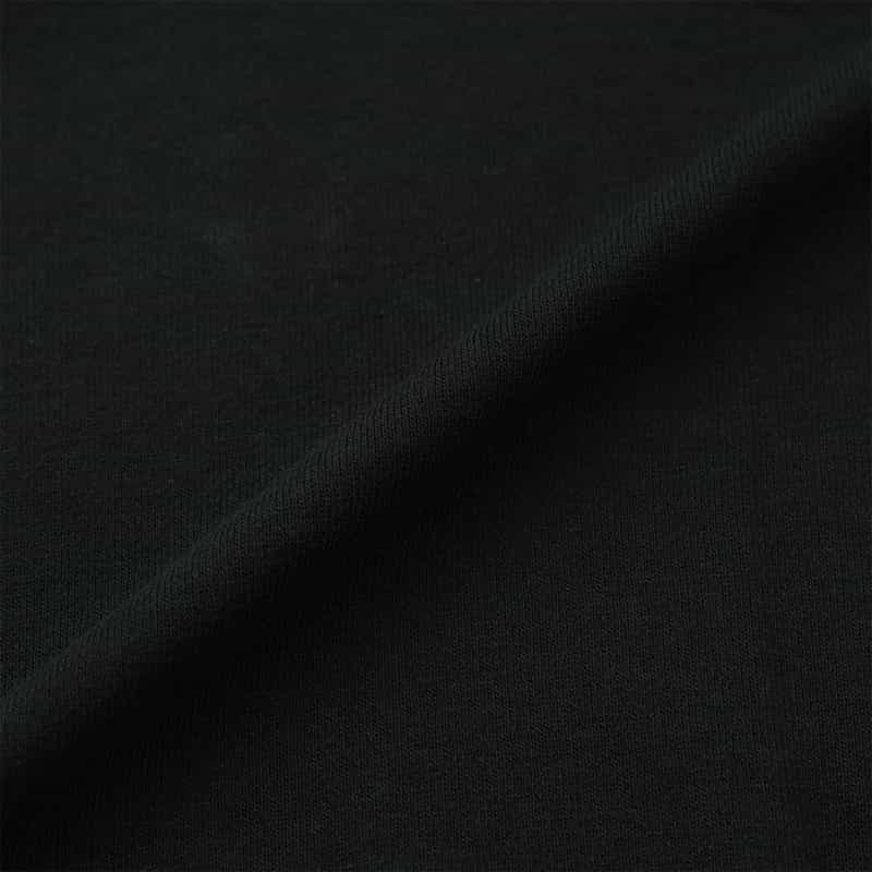 YOKE 切替スリーブ スエットプルオーバー BLACK