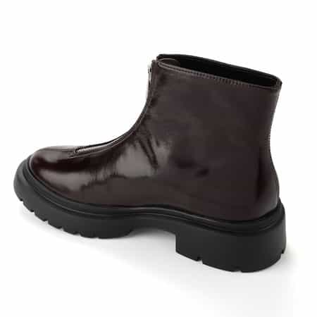 フロントジップ ショートブーツ（2231247）｜BARNEYS NEW YORK