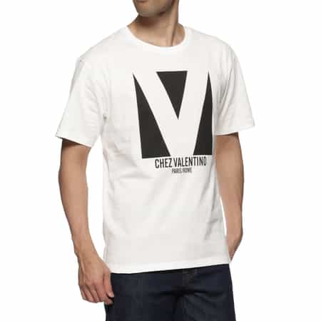 バレンシアガ ロゴプリントTシャツ ホワイト Hand Drawn BB Icon Tee Tシャツ ロゴプリント コットン