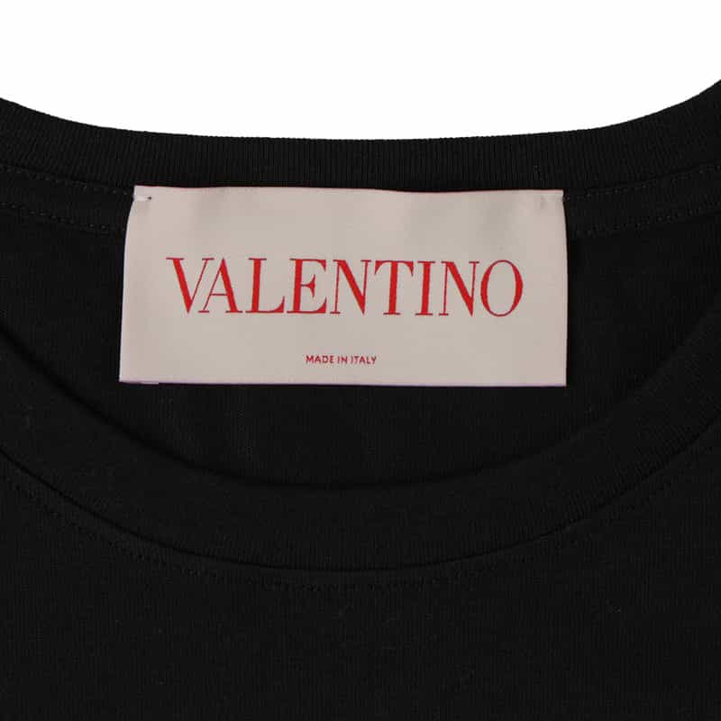 VALENTINO VALENTINO＜ヴァレンティノ＞プリントTシャツ BLACK