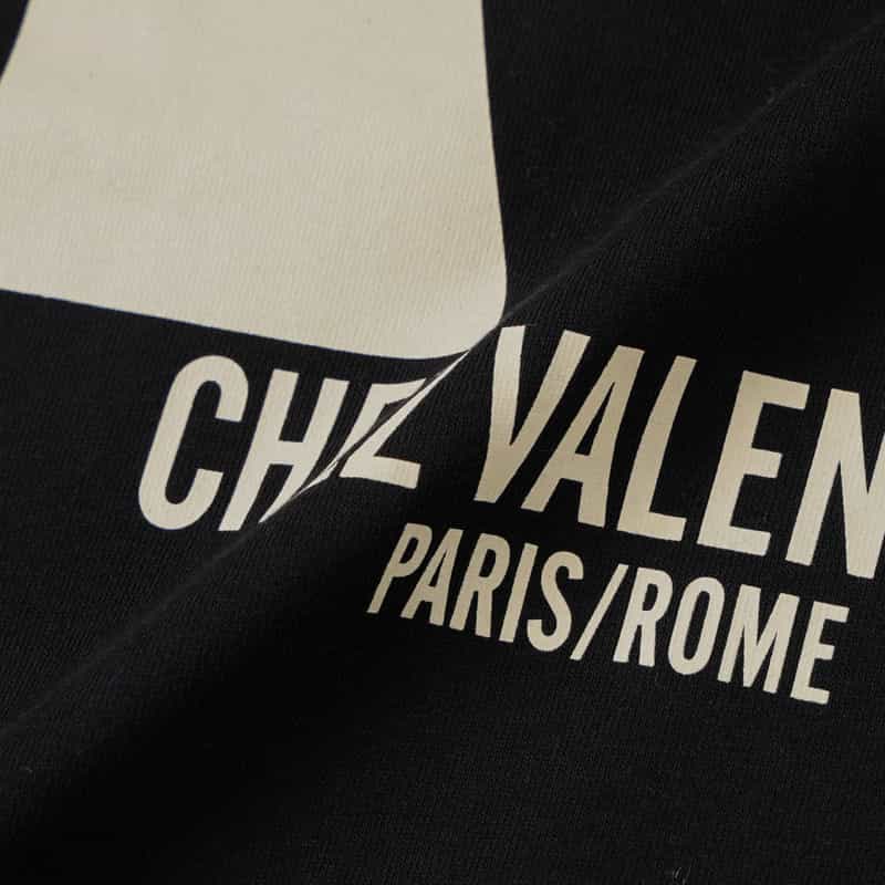 VALENTINO VALENTINO＜ヴァレンティノ＞プリントTシャツ BLACK