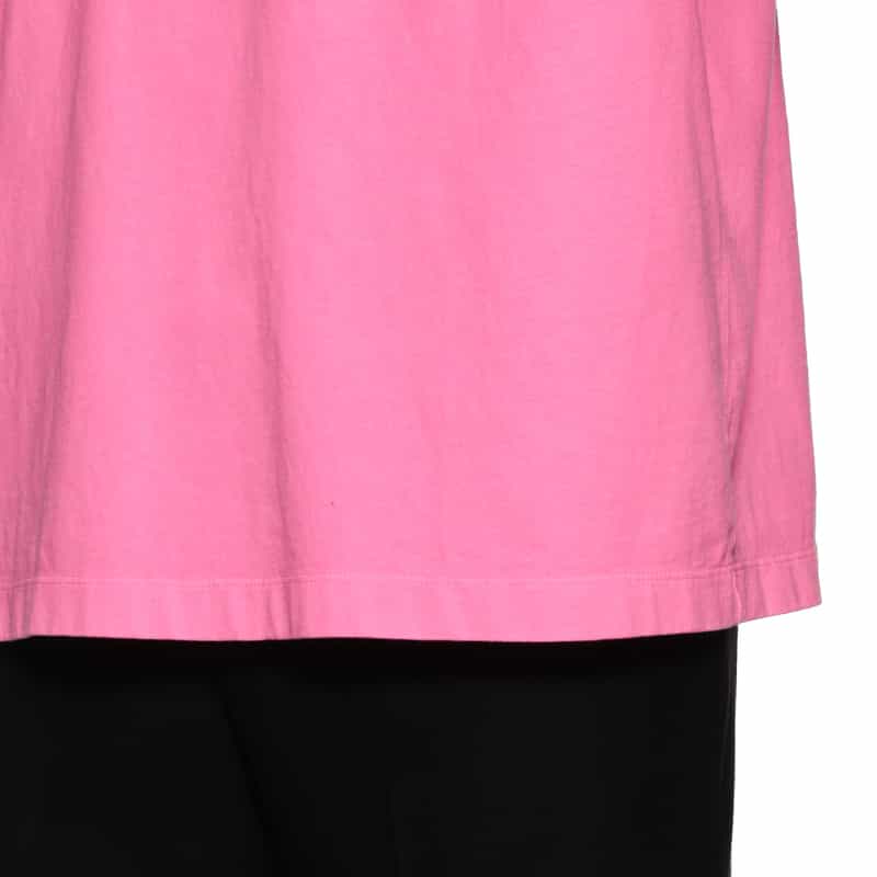 DOUBLET. 刺繍入りTシャツ PINK