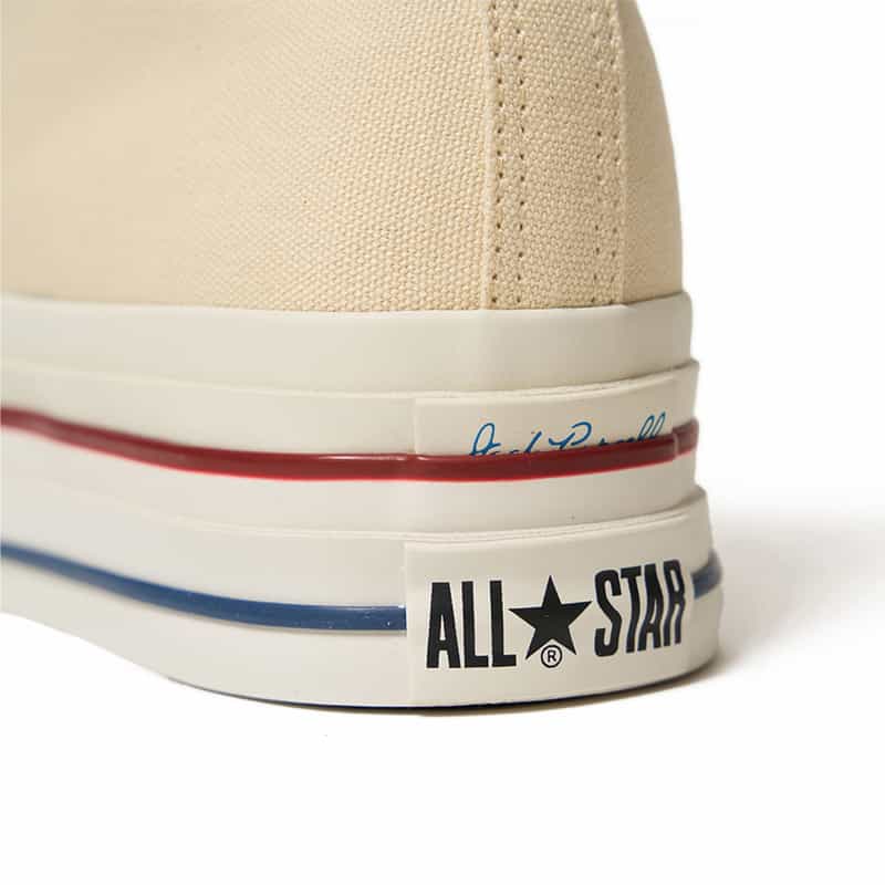 DOUBLET. DOUBLET.<ダブレット>×CONVERSE<コンバース>コラボレートスニーカー "JACK PARCELL ALLSTAR Hi" IVORY
